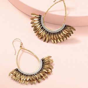Stella and Dot Pegasus Earrings
